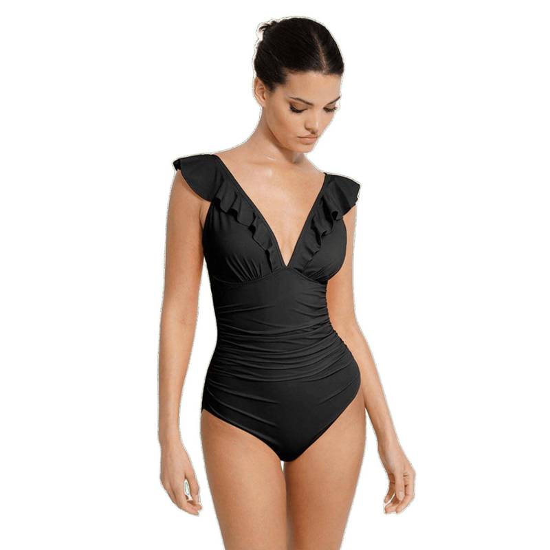 Women V-Neck Shapewear Swimwear (3XL)