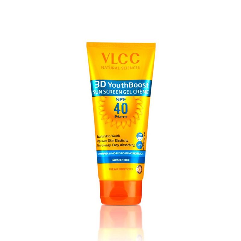 VLCC 3D Youth Boost SPF 40 +++ Sunscreen Gel Cream For Sun Protection