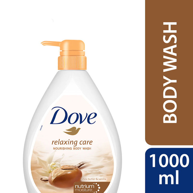 Dove Body Wash - Relaxing Care Shea Butter & Vanilla Nourishing
