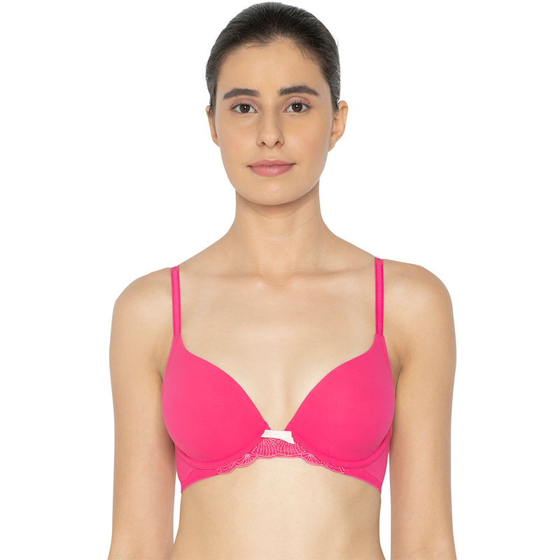 Triumph My Candle Spotlight Modern Under-wired Half Cup Padded Delicate Bra - Pink (38C)