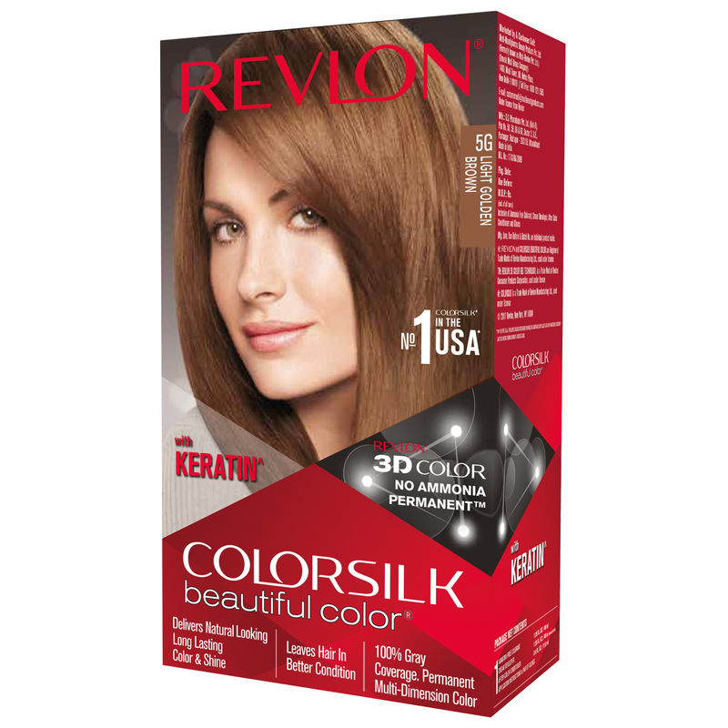 Revlon Colorsilk Hair Color Light Golden Brown 5G