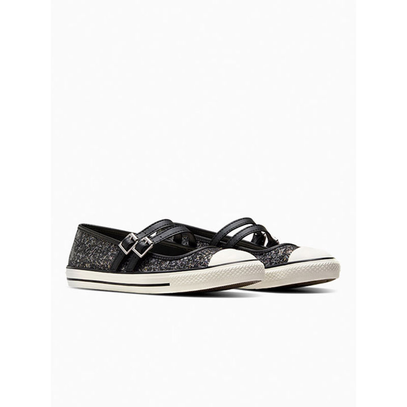 Converse Women Chuck Taylor All Star Dainty Mary Jane Glitter Slip on shoe (UK 8)