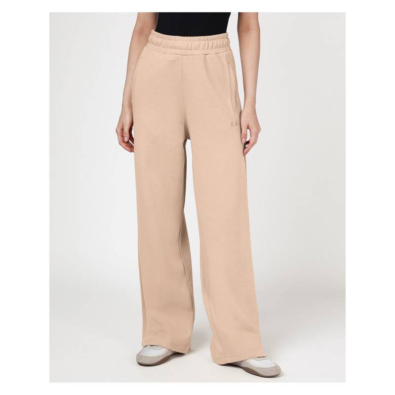 Bewakoof Women'S Ginger Root Beige Straight Fit Track Pant (L)