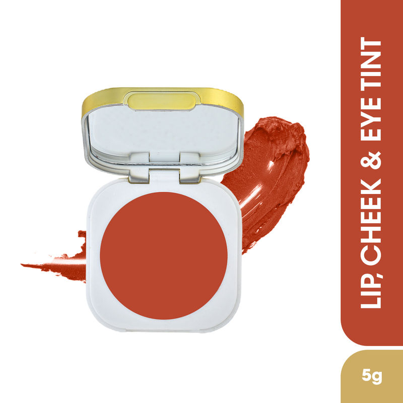 TAC - The Ayurveda Co. Peach Nude Pink Lip & Cheek Tint, Deep Nourishment & Long Lasting Impact