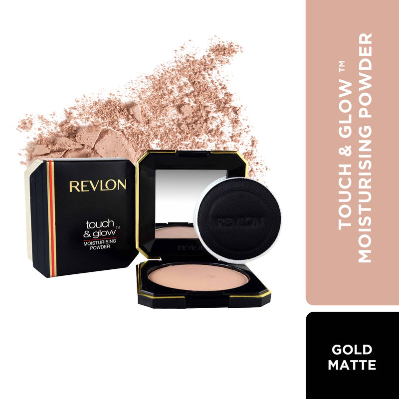 Revlon Touch & Glow Moisturising Powder - Gold Matte