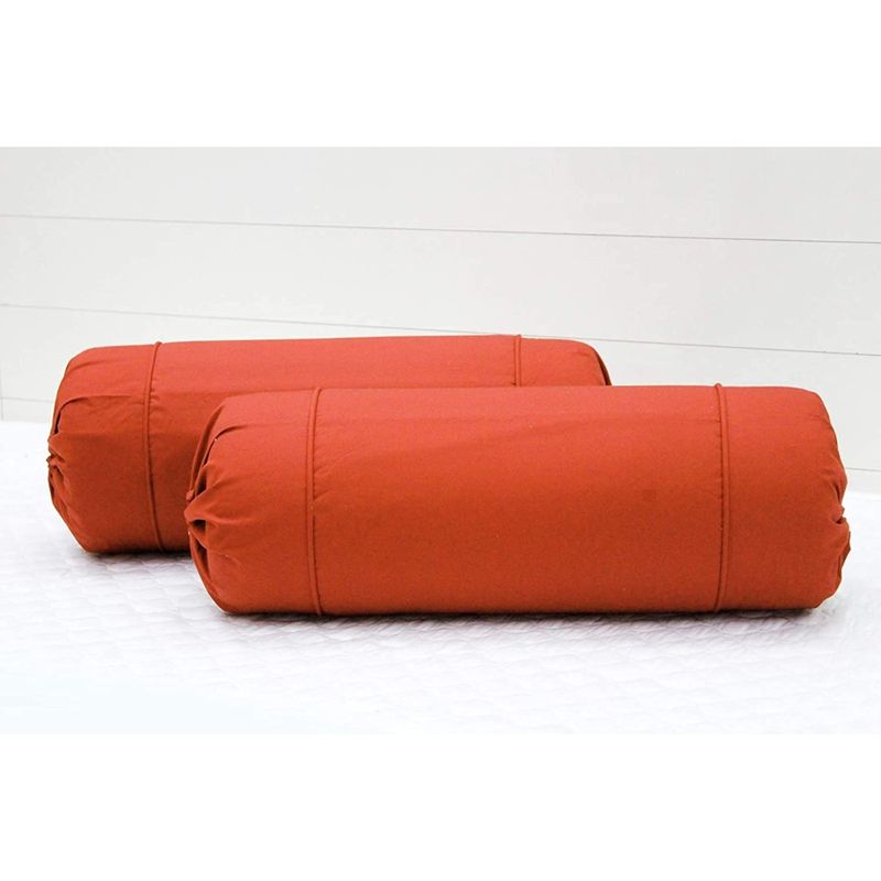 SHADES OF LIFE Plain Bolster Cover Red Buy SHADES OF LIFE Plain