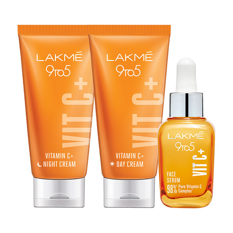 Lakme 9To5 Vitamin C AM PM Routine Combo Buy Lakme 9To5 Vitamin C AM