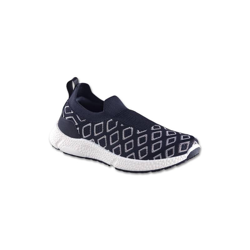 Neeman's Black Crystal Knit Slip On Sneakers (UK 3)
