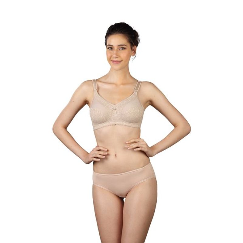 Buy Triumph White Non-Wired Non-Padded Maternity Bra for Women Online @  Tata CLiQ Luxury