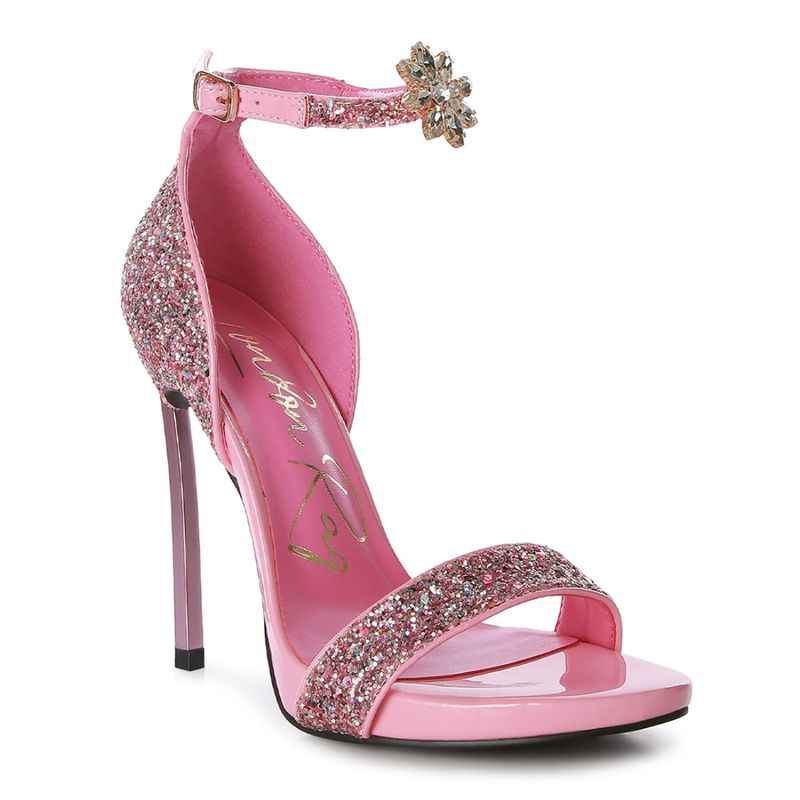 London Rag Embellished Pink Heels (EURO 40)