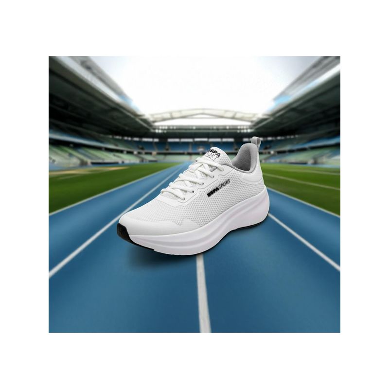 U.S. POLO ASSN. Blaze White Walking Shoes for Men (UK 8)