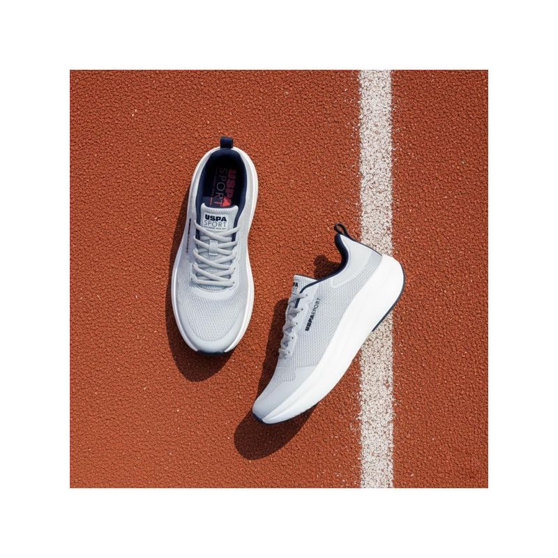 U.S. POLO ASSN. Blaze Grey Walking Shoes for Men (UK 8)