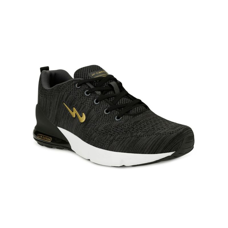 Campus Remo Black Running Shoes - Uk 9