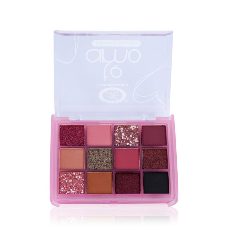 FASHION COLOUR Te Amo 12 Colour Eyeshadow Palette - Shade 02