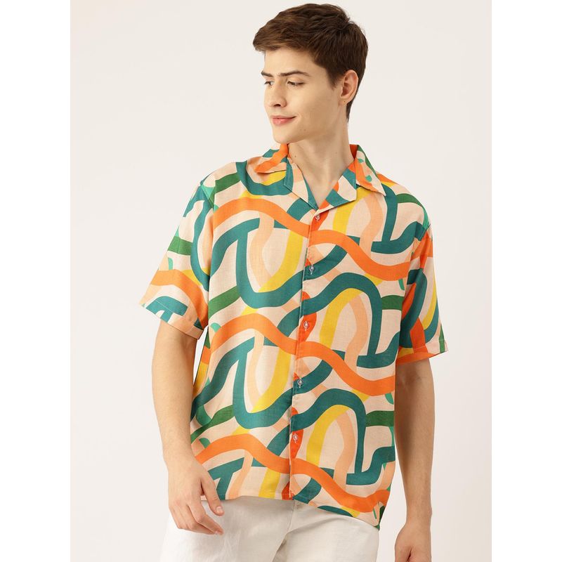 Rapra Nightwear Retro Waves Adventure Shirt (L)