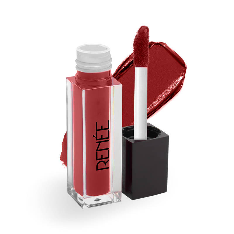 Renee Cosmetics Everyday Quick Stay Liquid Lipstick - 03 Red Hour