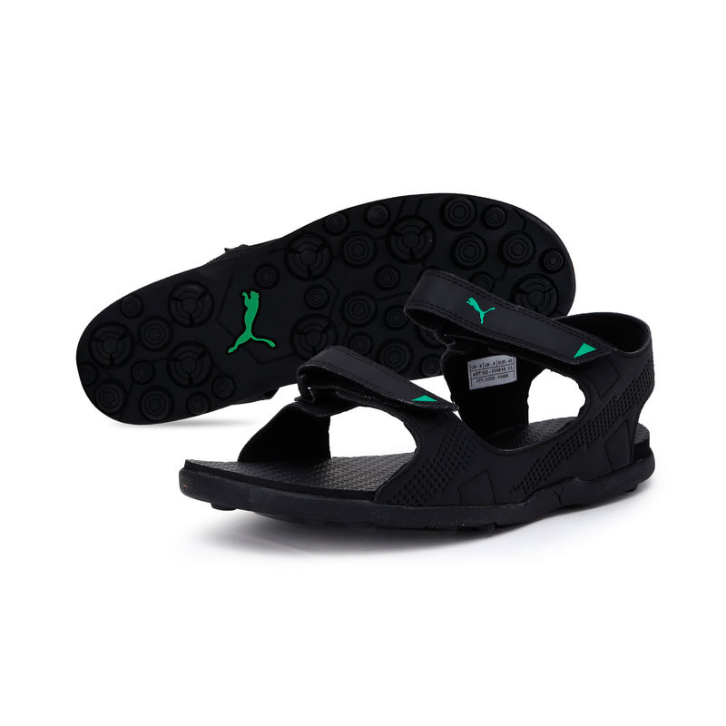 Puma green store sandals online