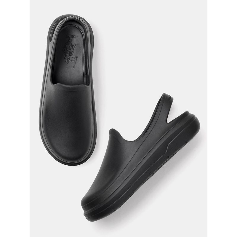 U.S. POLO ASSN. NETO Men Clogs - Black (UK 9)