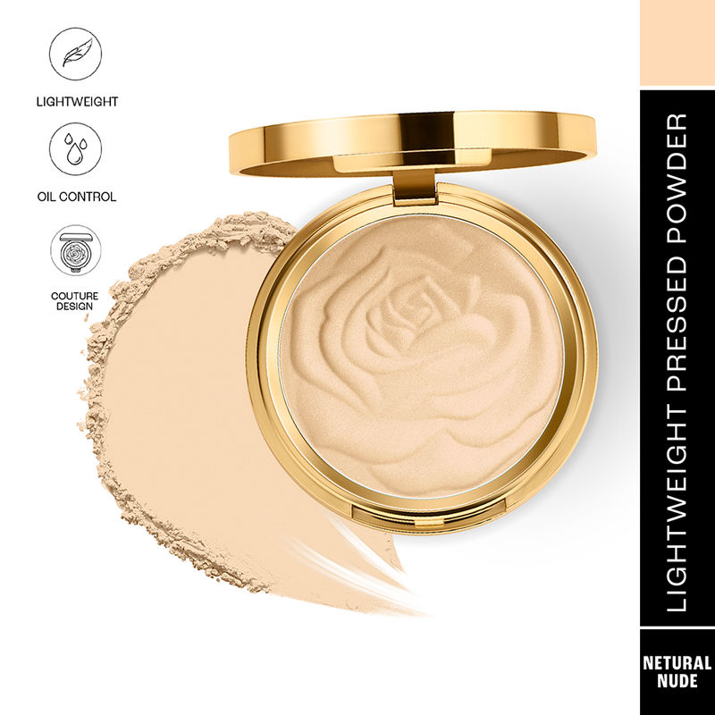 Lakme Showstopper Collection Rouge Bloom Setting Powder - Neutral Nude