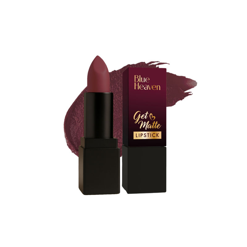 Blue Heaven Get Matte Long Lasting Lipstick - 202M