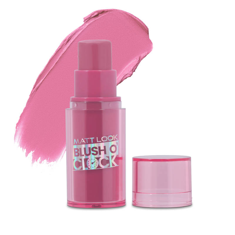 Matt look Blush O' Clock 3 in Use - Rose Addict