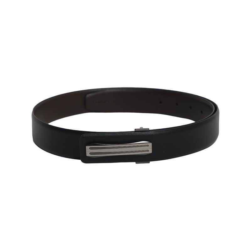 Cantabil Solid Black Formal Belt (36)