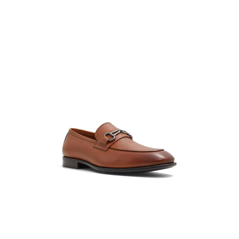 Aldo Men Cognac Brown Dress Formal Loafers (UK 10)
