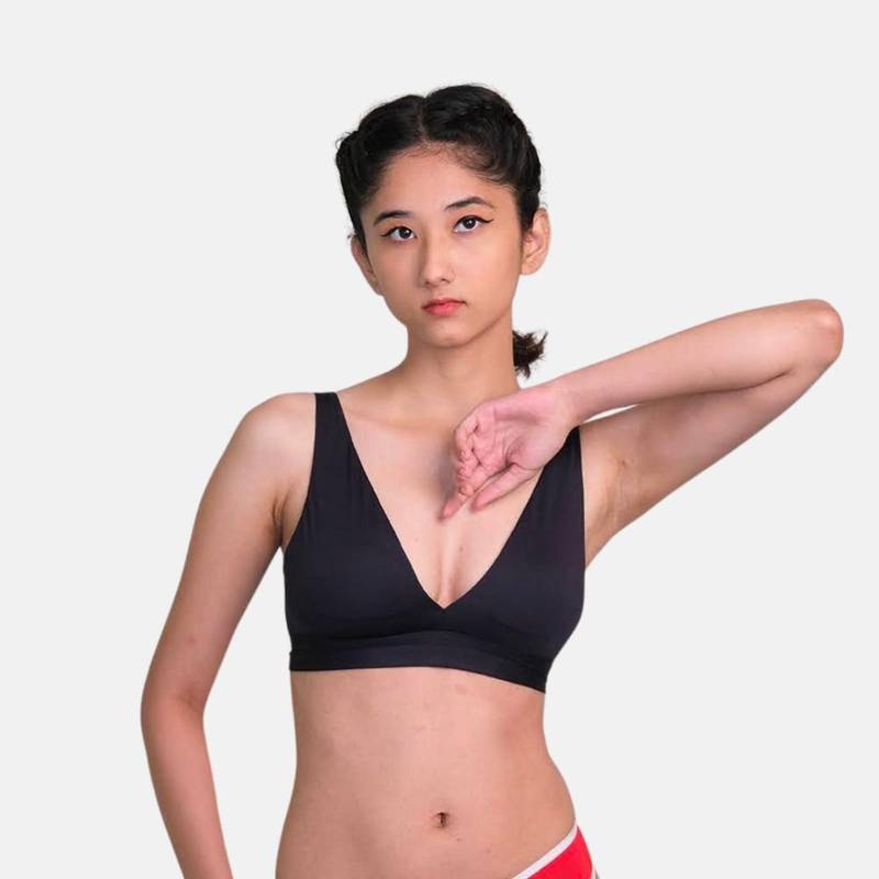 TFW Wireless Plunge Bra Black (S)