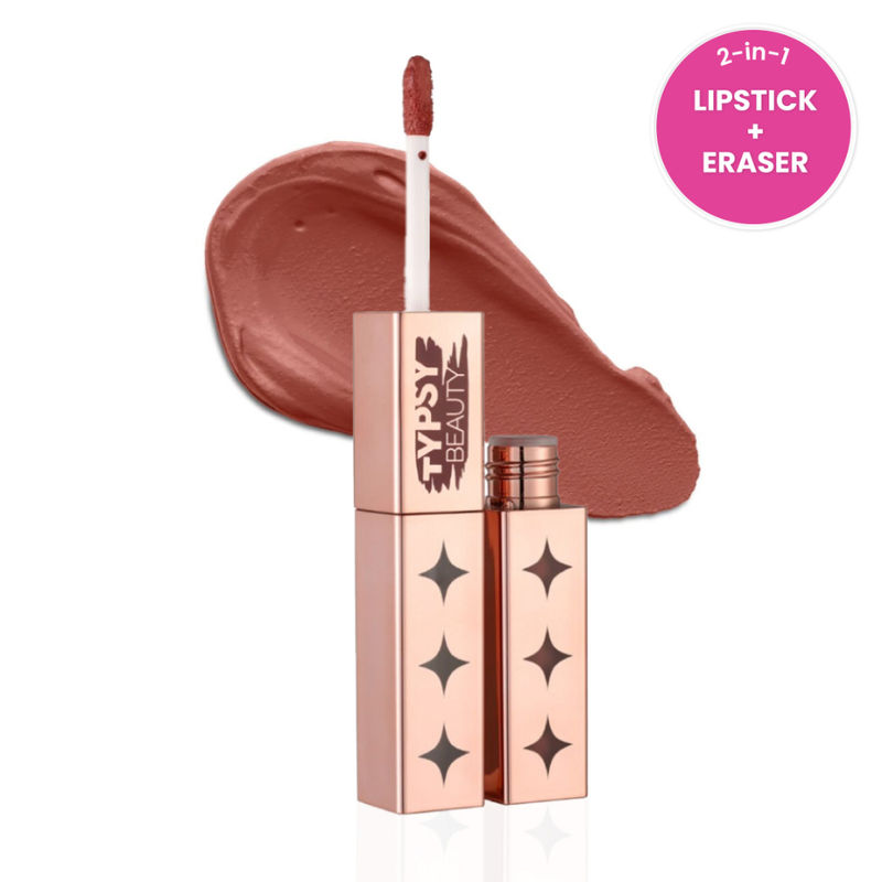 Typsy Beauty ON 'n' OFF Lipstick And Eraser - Sip Happens 02