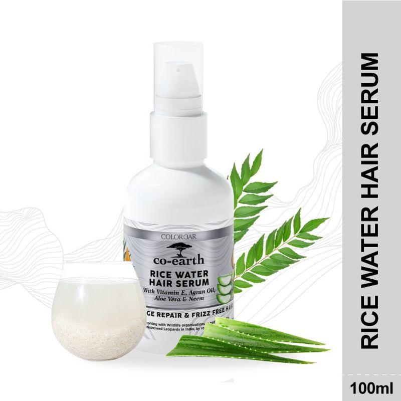 Colorbar Co-Earth Rice Water Hair Serum: Buy Colorbar Co-Earth Rice Water  Hair Serum Online at Best Price in India | Nykaa
