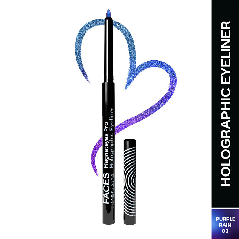 Faces Canada Magneteyes Pro Holographic Eyeliner - Purple Rain 03