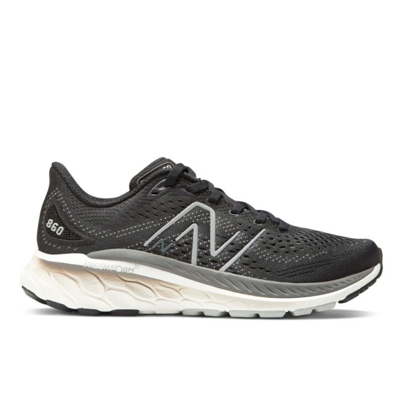 New Balance Women 860 Black Running Shoe (UK 4)