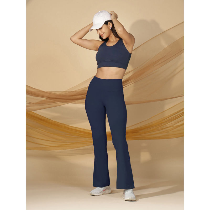 BlissClub Women The Ultimate Flare Pants - Lite with Hidden Back Pocket (M)