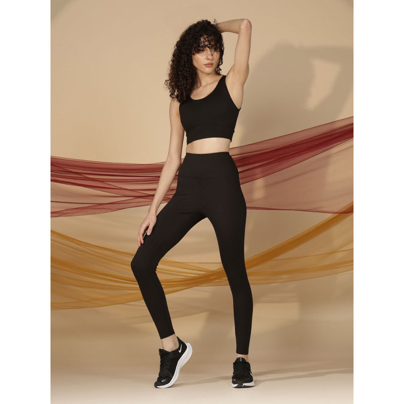 BlissClub Women The Ultimate Leggings - Lite with Hidden Back Pocket (2XL)