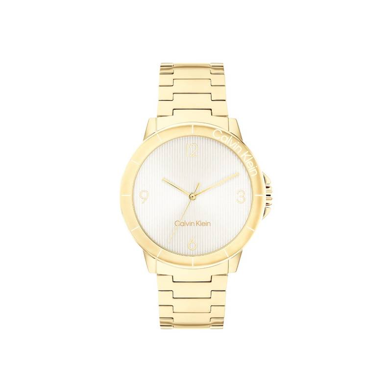 Buy Calvin Klein Women Quartz White Round Shape Dial Watch - 25100023 ...