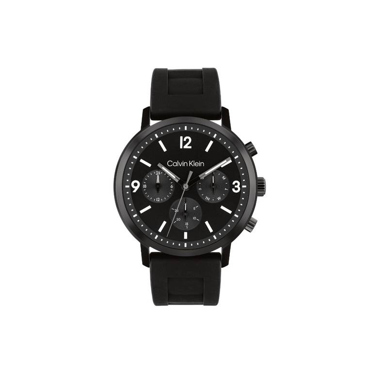 Buy Calvin Klein Men Quartz Black Round Shape Dial Watch - 25200461 (M ...