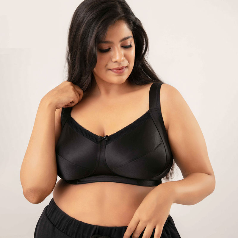 Nykd by Nykaa Lift Me Up Bra - Black NYB042 (32DD)