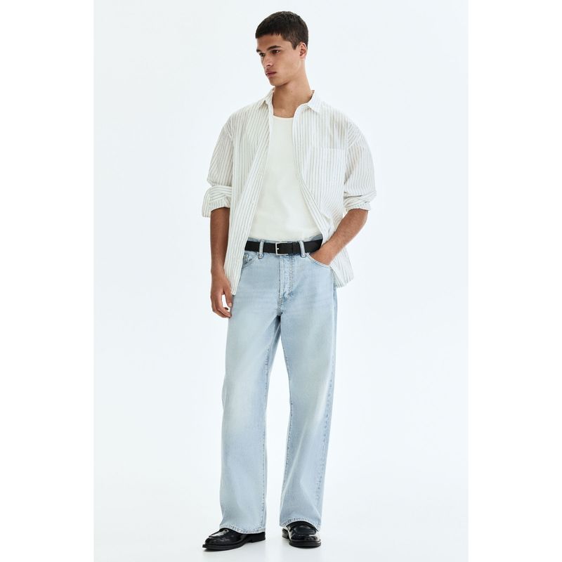 H&M Men Blue Loose Jeans (30/32)
