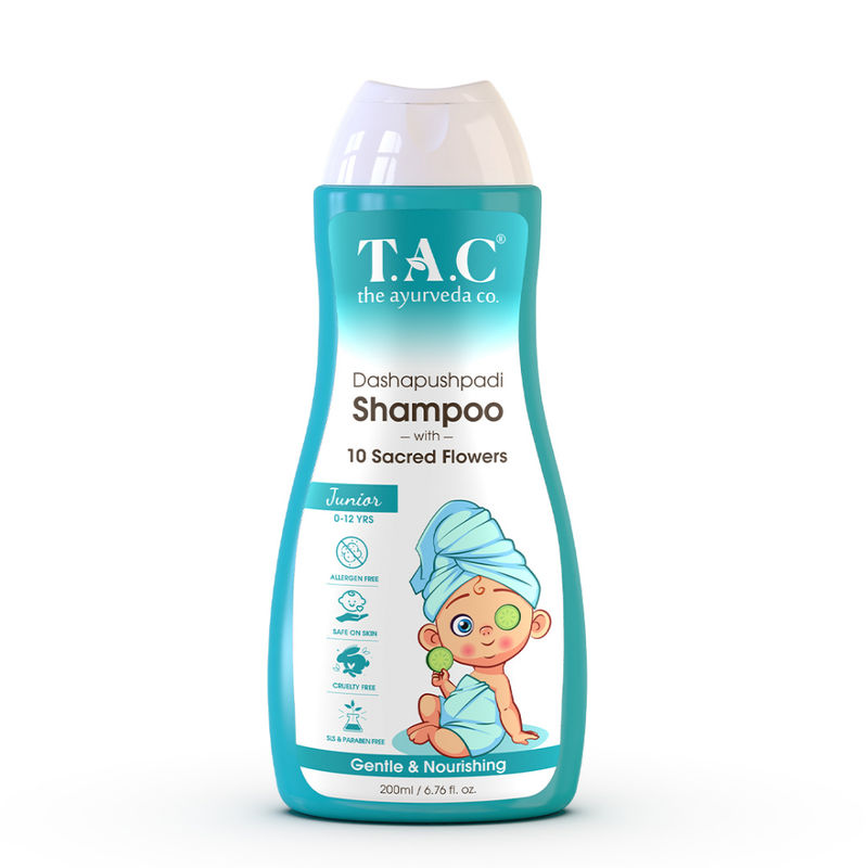 Buy TAC The Ayurveda Co. Dashapushpadi Ayurvedic Baby Shampoo, Anti