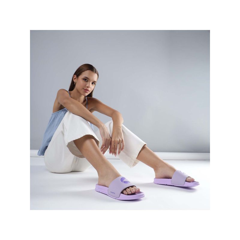 Chupps Women'S Serra Purple Sliders (UK 3)