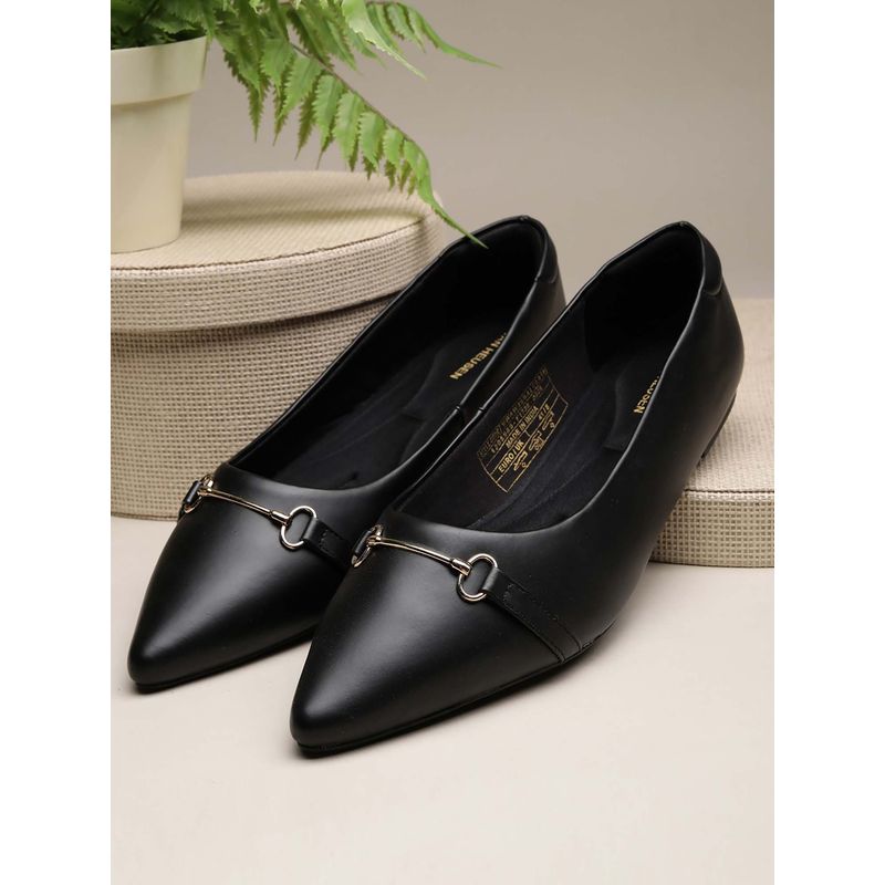 Van HeUKen Women'S Black Ballerinas (UK 4)