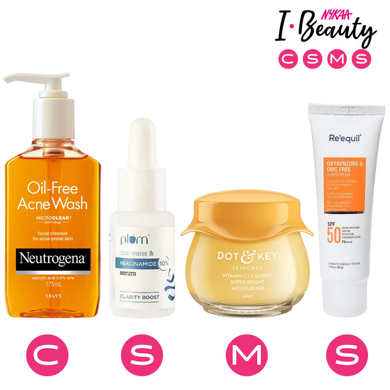 Nykaa I-Beauty CSMS Acne-Care Combo