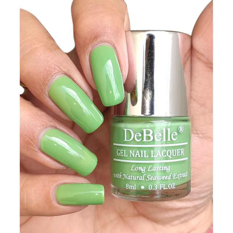 DeBelle Gel Nail Lacquer - Mystique Green