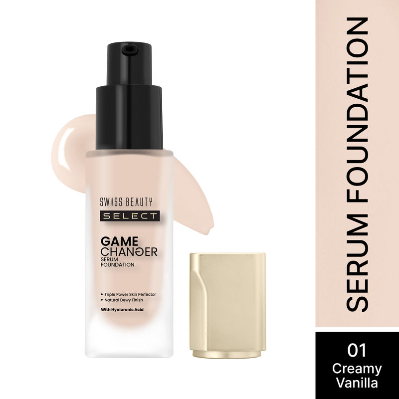 Swiss Beauty Select Game Changer Serum Foundation - Creamy Vanilla