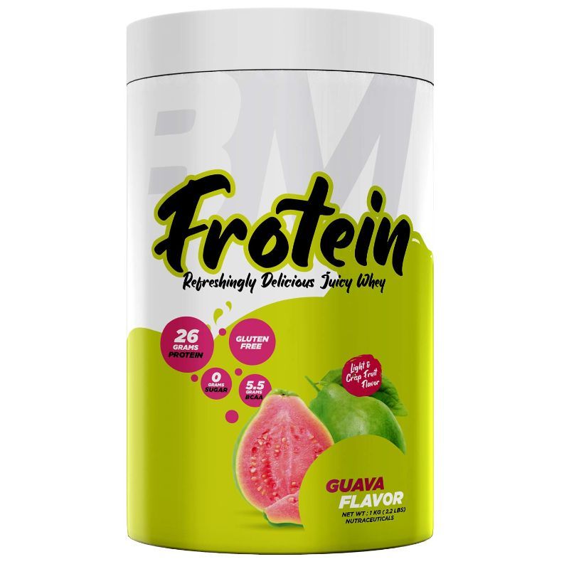 Big Muscles Frotein Refreshing Hydrolysed Whey Protein Isolate - Guava