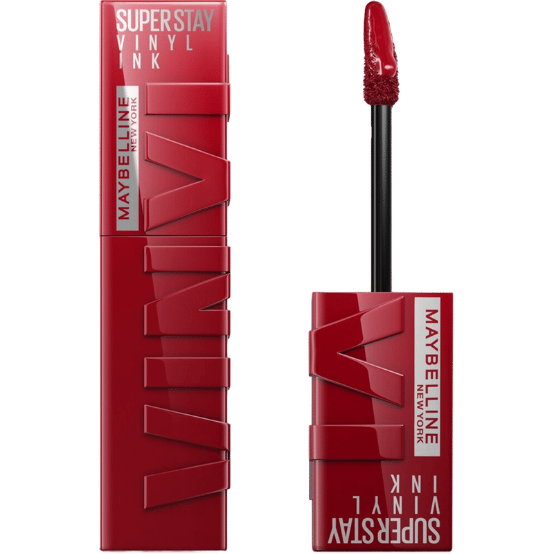 Maybelline New York Super Stay Vinyl Ink Longwear Transfer Proof Gloss Lipstick-10 Lippy