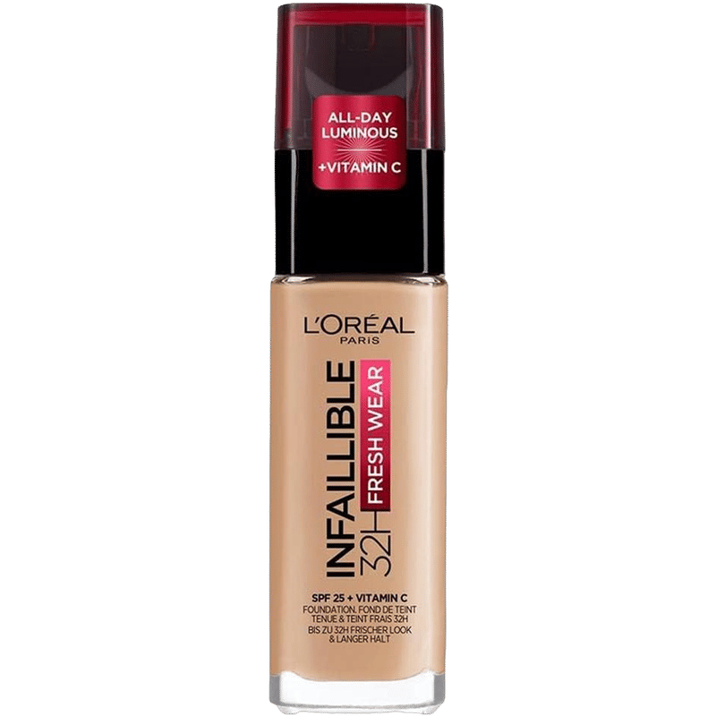 L'Oreal Paris Infallible 24hr Freshwear Foundation-140 Golden Beige