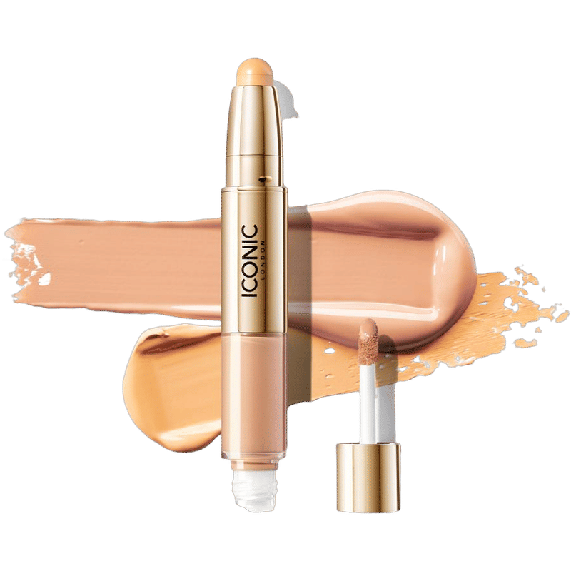 ICONIC London Radiant Concealer & Brightening Duo-Cool Light