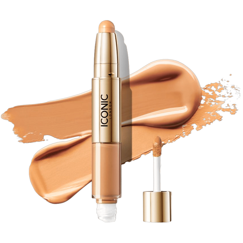 ICONIC London Radiant Concealer & Brightening Duo-Golden Medium