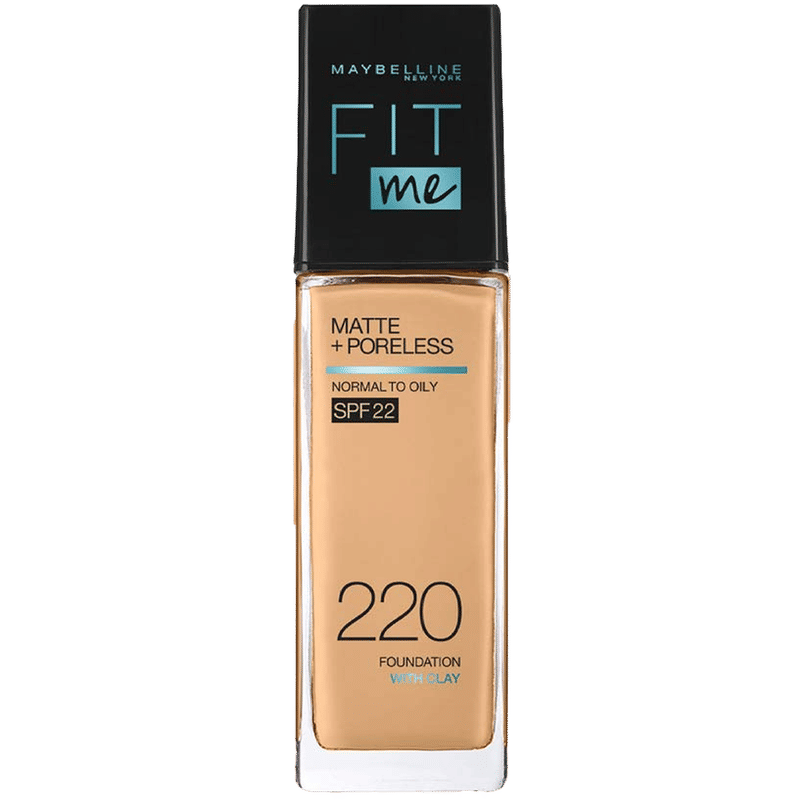 Maybelline New York Fit Me Matte & Poreless Foundation 16H Oil Control with SPF 22-220